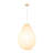 40 Watt Hanging Cocoon Fabric Pendant Lamp