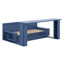 Grand lit de jour avec bureau amovible, structure de lit de jour en bois avec tiroirs de rangement et table d'appoint hydraulique-1923381376-1923381380