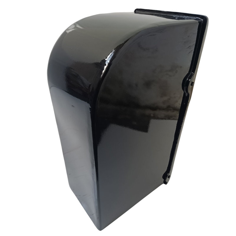 Ivanhoe Metal Wall Mounted Post Box, Black