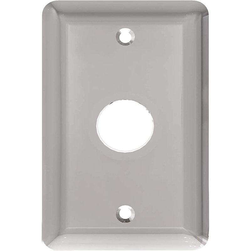 Mirror Polished Stainless Steel Wall Mounted Plate