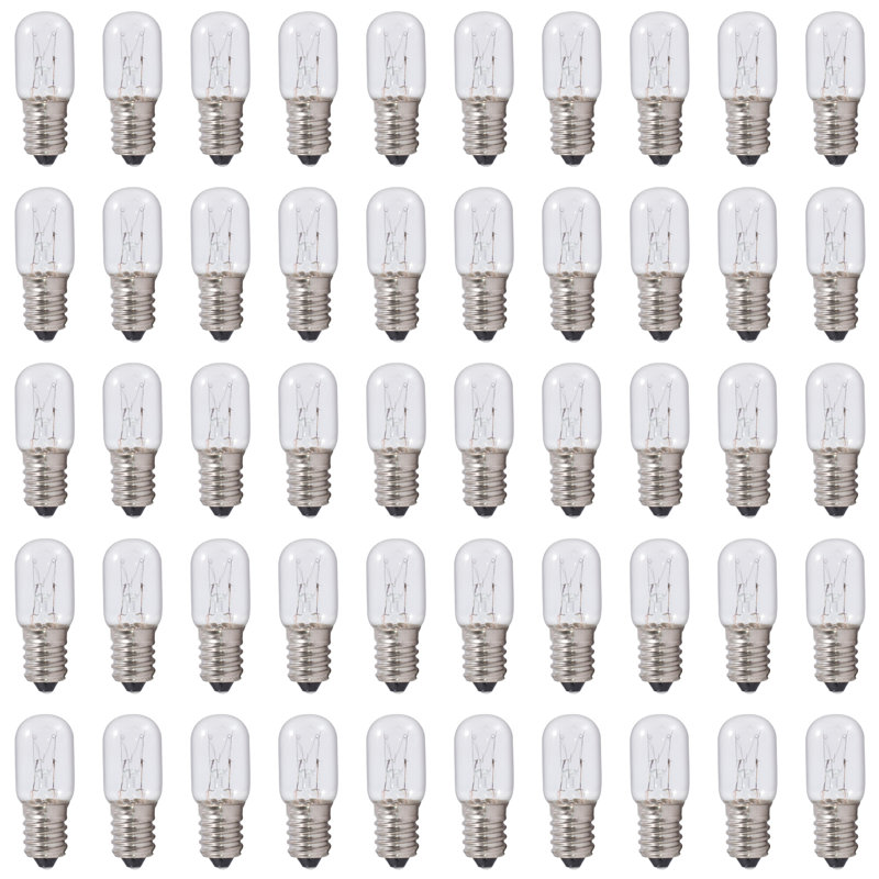 10 Watt T5.5 Incandescent, Dimmable Light Bulb, (2700K) E14/European Base