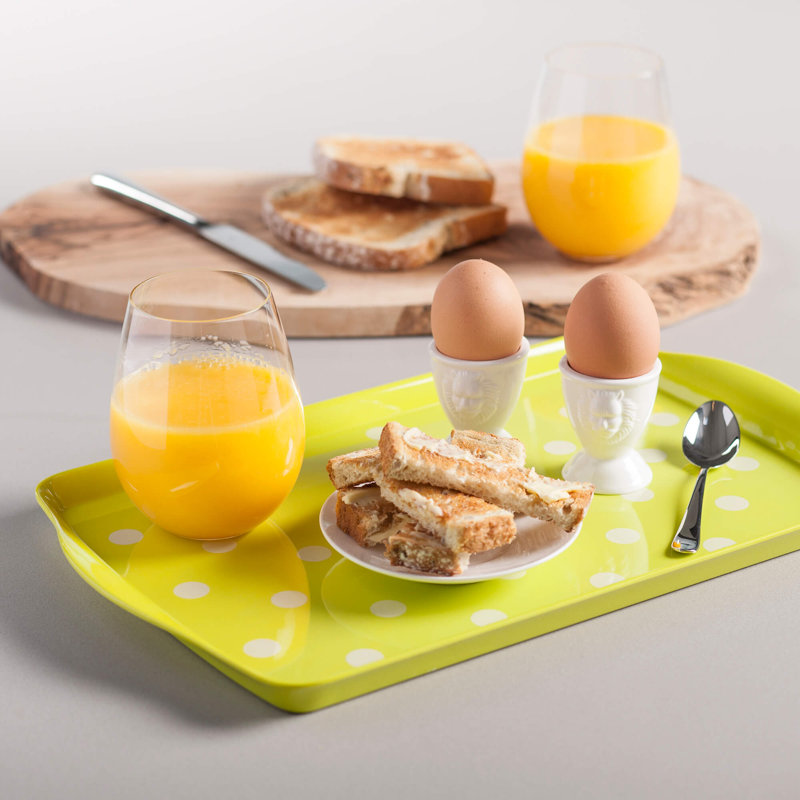 Zeal Melamine Tray, Lime