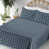 Dark Blue Cream Geometric is out of stock