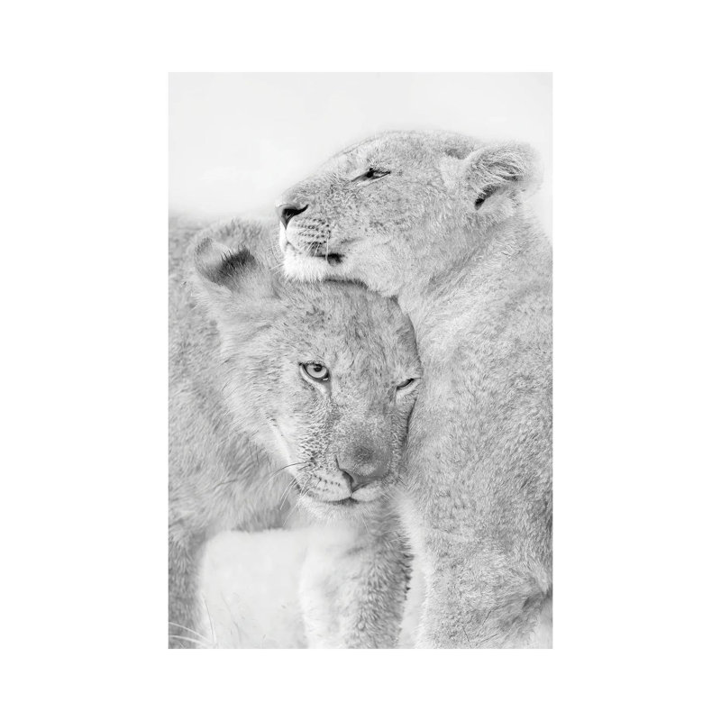 I Love You by Jun Zuo - Wrapped Canvas Print, 101.6 cm H x 66.04 cm W x 3.175 cm D