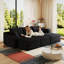 Canapé modulaire 95 "avec 2 repose-pieds Cloud-2117394272