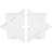 34"OD x 4"ID x 18 3/4"C x 1"P Axel Architectural Grade PVC Contemporary Ceiling Medallion, Two Piece-36075598