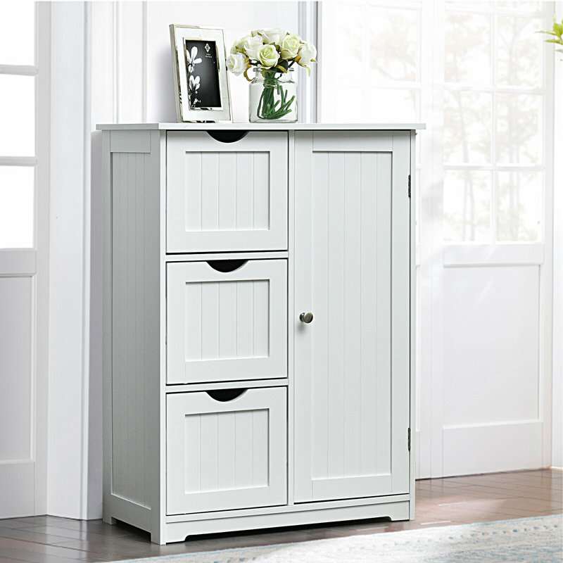 Rosalva Accent Cabinet, White