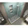 Coraline XL 60" W x 80" H Frameless Rectangle Sliding Shower Enclosure with Fixed Panel