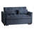 3 In 1 Convertible Sleeper Sofa Bed-1286237954