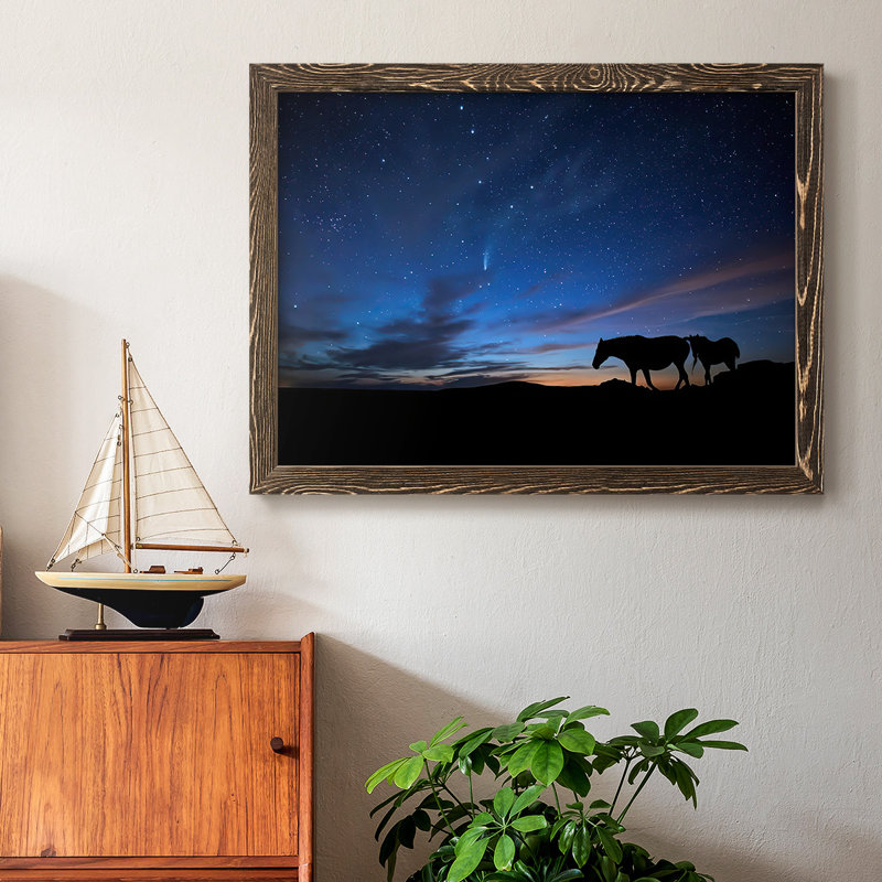 View at Rest II - impression sur toile tendue, Noyer, H 28 po x l 42 po x P 1,5 po