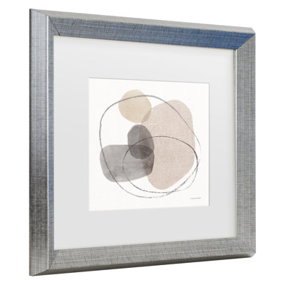 «Think Neutral 08» par Lisa Audit - Reproduction d'art sur toile encadrée