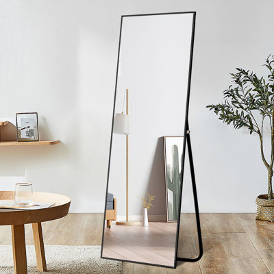 Clift Metal Flat Floor Mirror