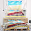Tapisserie «Seascape Blue Sandy»-28508383