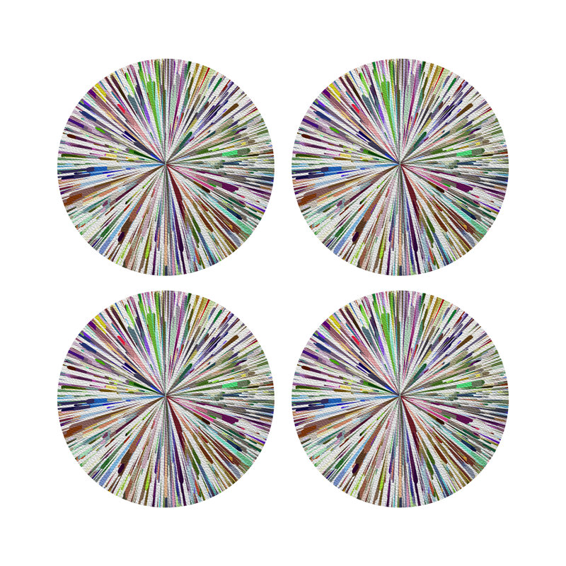 Fireworks Placemat, White
