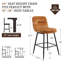 Tabouret de bar et de comptoir rembourré Pelayo-936607615-936605470