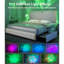 Structure de lit double avec 4 tiroirs