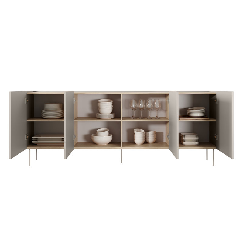 Catela 220cm Sideboard, Cashmere