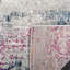 Christa Oriental Light Grey/Fuchsia Area Rug-4908005