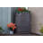 Good Ideas 65 Gallons Plastic Drainable Dual Overflow Planter Rain Barrel-16107865