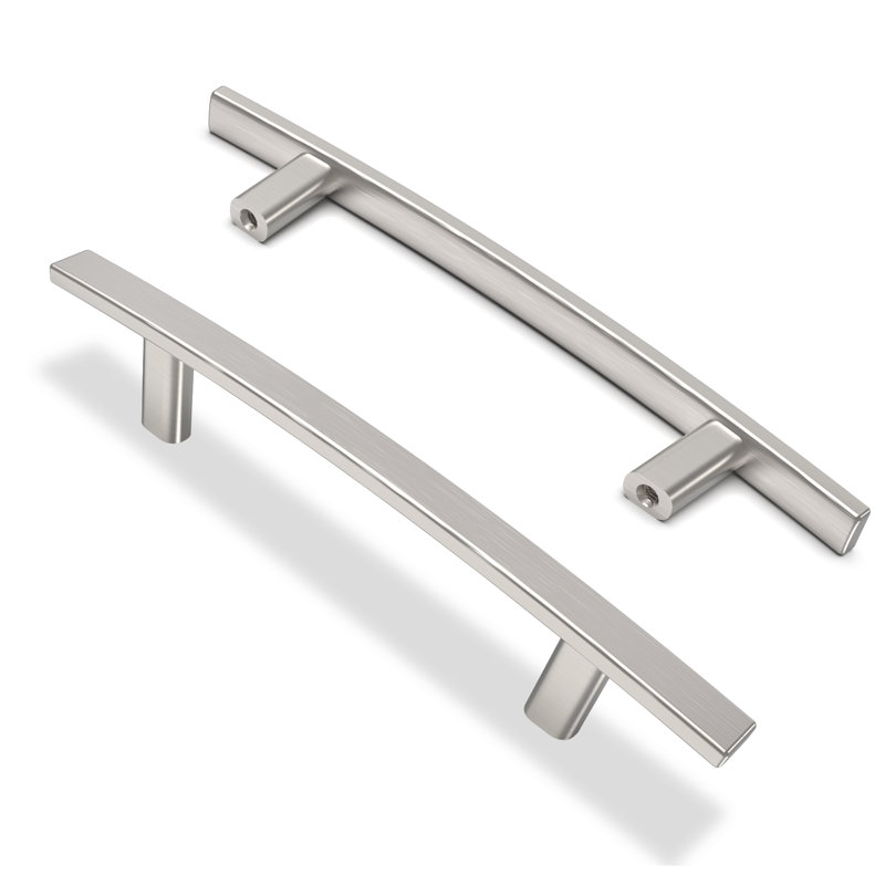 Poignée arche de tiroir et armoire Classic Collection, Nickel satiné, 5"