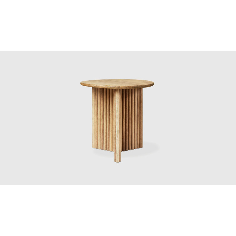 Odeon End Table Round Walnut