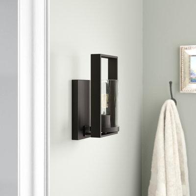 Kuhle Steel Candle Wall Light