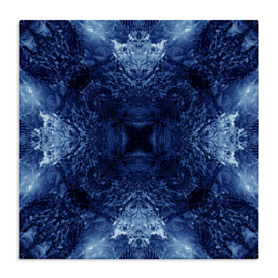 Art sur toile à motif de teinture symétrique par El Perkin