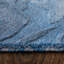 Kawai Hand Tufted Wool/Viscose Abstract Area Rug in Blue/Gray/Black-783830901