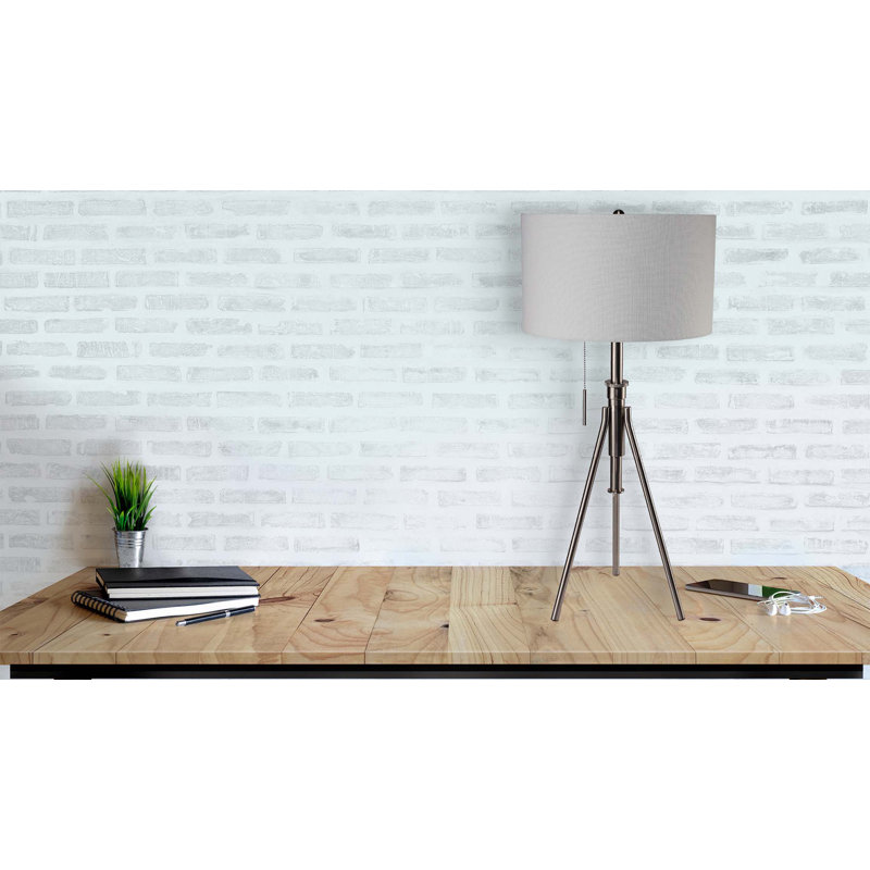 Lampe de table à trépied réglable 32-37 "H