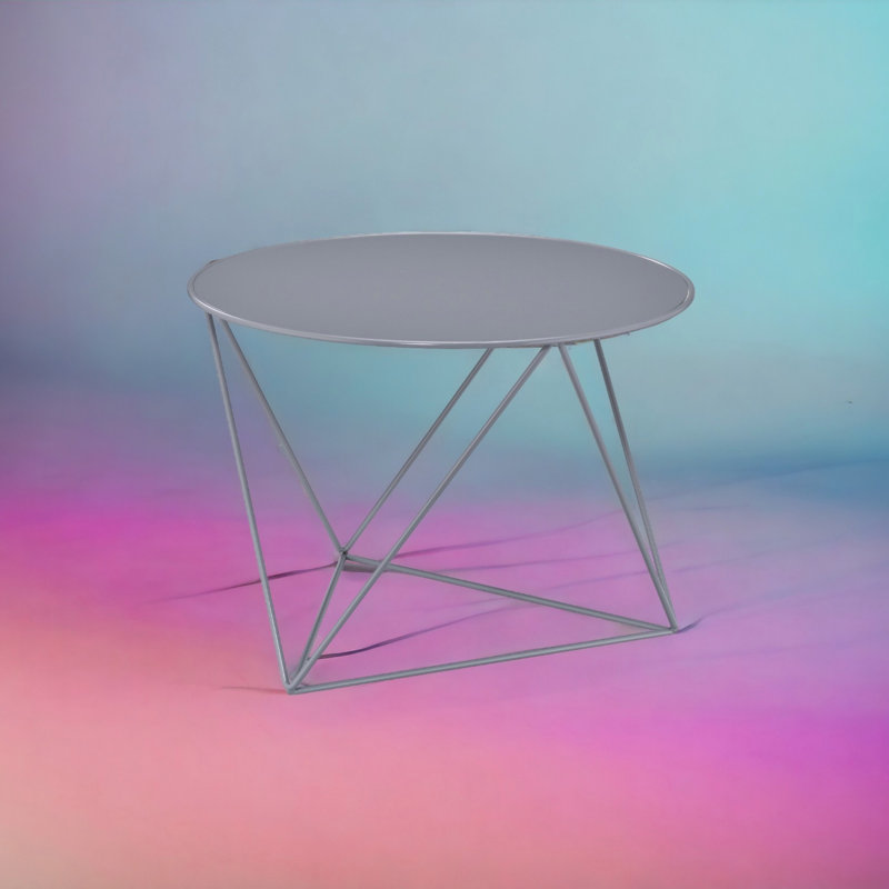 Table d'appoint Epidia, Gris