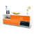 High-gloss Orange / Matte White