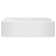 Prisma 36'' L Farmhouse / Apron Single Bowl Solid Surface Kitchen Sink