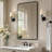 Modern Rounded Rectangular Bathroom Vanity Mirror | Stainless Steel U-Tube Frame-1553088077-1576806913