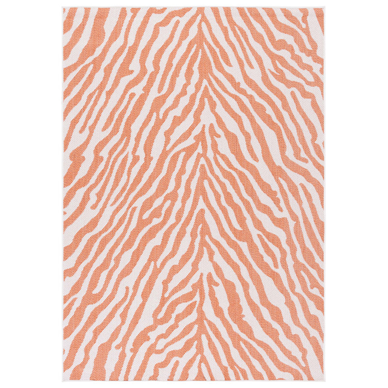 Gurgen Performance Machine Washable Animal Indoor/Outdoor Area Rug, Rectangle 9' x 12'