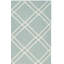 Tapis géométrique tissé à la main en laine et coton Rodgers-2131116488