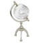 Globe terrestre en aluminium