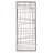 Savoy Black Metal Woven Wall Décor with Distressed Finish
