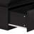 Black Modern 6-Drawer Dresser, No Handle Design With Wide Storage-389652117