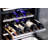 Sollevare Dual Zone 23.4 " Built-In and Freestanding 46 Bottle Wine Refrigerator