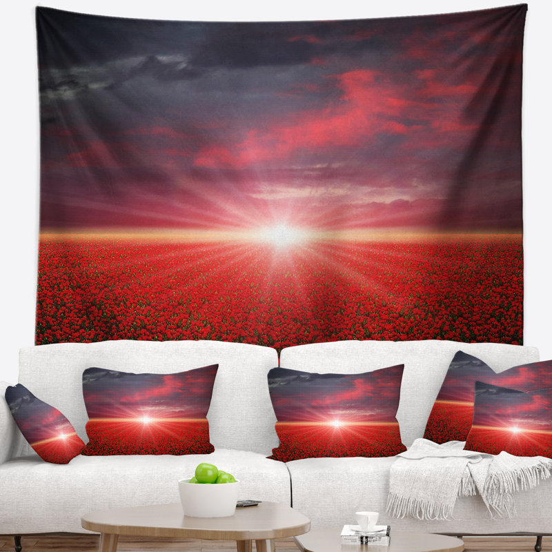 Polyester Tapestry, 50" H x 60" W