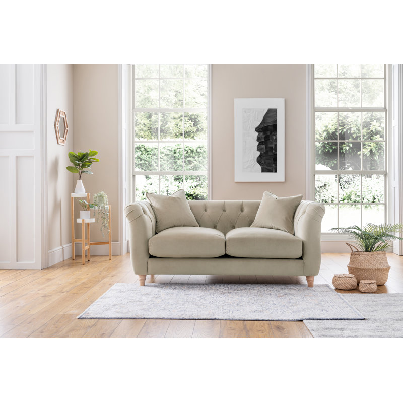 Noelia Morelia Large Sofa, Putty, 2