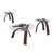 Hulices Gorham 3 Piece Coffee Table Set
