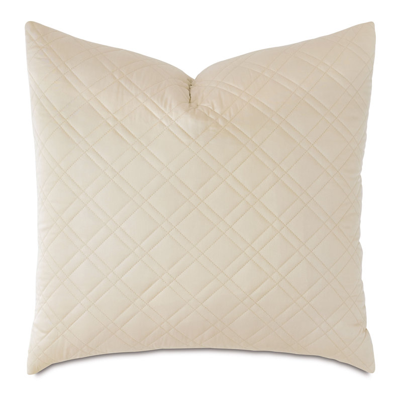 Taie décorative 100% coton, Euro, Amande