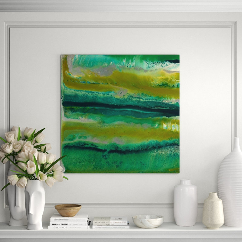 Trifle IV Painting by Danielle Davis, Outdoor, 36" H x 36" W x 1.5'' D