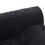 Siège en forme de L de 111,2 po de style américain, revêtement noir, 4 sièges, installation facile et confort moderne avec chenille, adaptable à différentes configurations, base antidérapante, expérience luxueuse