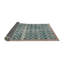 Tapis géométrique vert / orange-467310933