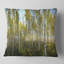 Green Autumn Trees - Landscape Printed Pillow-951384644-951341272