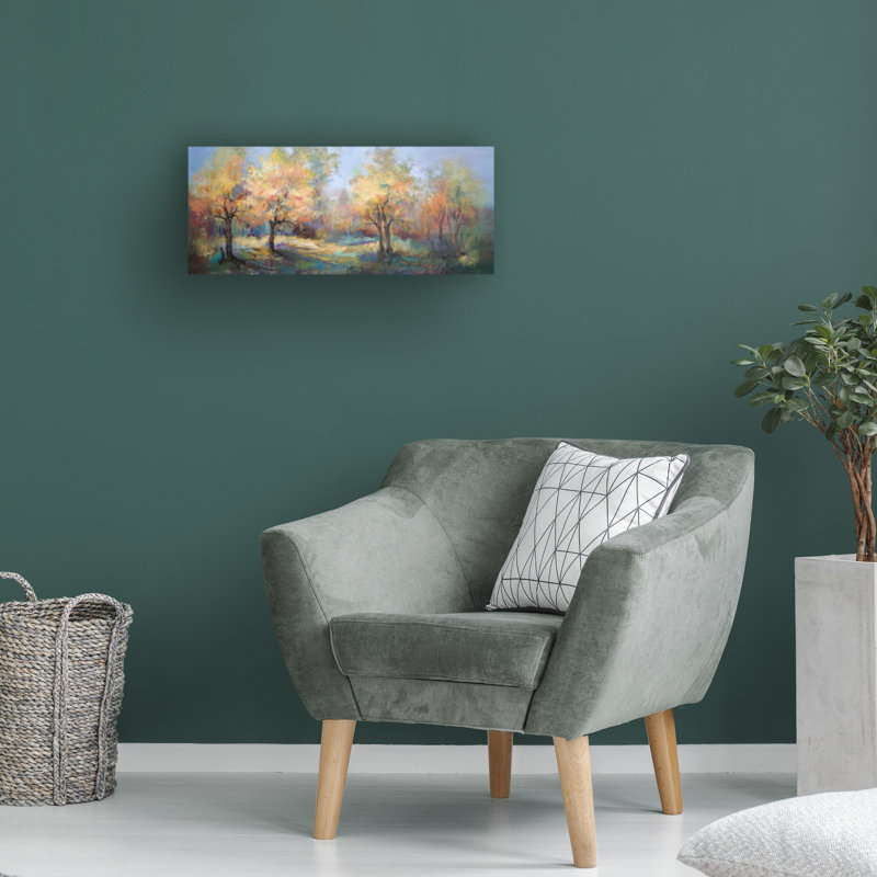 Art sur toile, Rouleau Karen Hale Up Country in Autumn, H 8 po x l 19 po