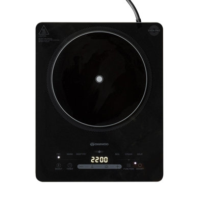Daewoo 2200W Induction Single Hot Plate