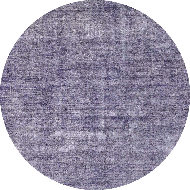 Abstract Indoor Rug, Round 8'